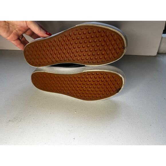 Vans Old Skool Ward Canvas Low Top Skateboard Sneaker Black/White Unisex M5.5/W7 - Picture 9 of 9